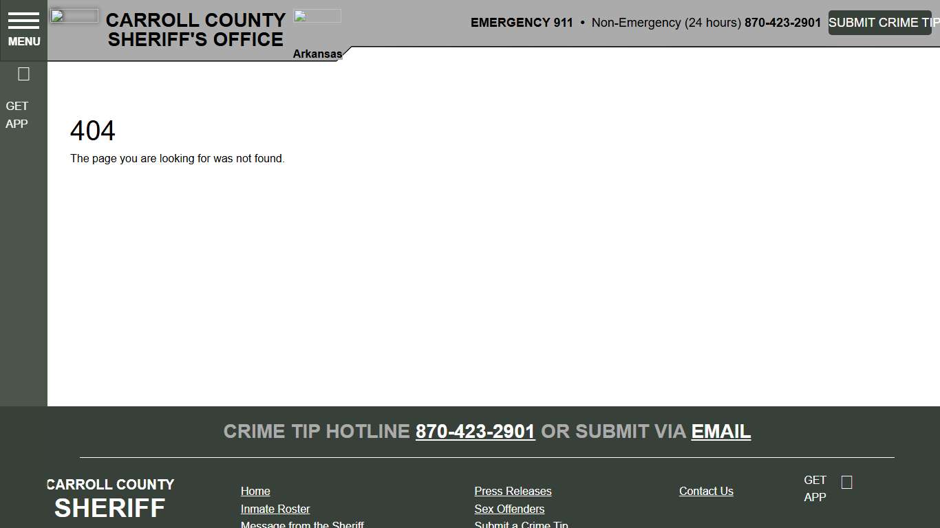 404 - Page Not Found